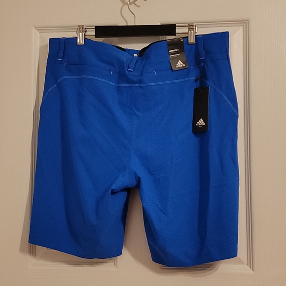 Adidas Golf Shorts Blue - Picture 2 of 5